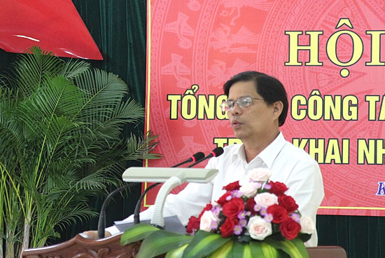 Hội nghị tổng kết công tác báo chí năm 2018 trên địa bàn tỉnh Khánh Hòa