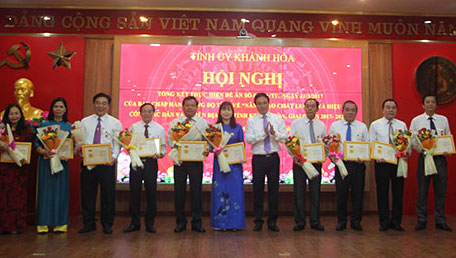Tổng kết 4 năm thực hiện Đề án số 04 của Ban Chấp hành Đảng bộ tỉnh Khánh Hòa