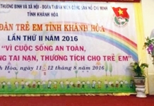 Khai mạc Diễn đàn trẻ em tỉnh Khánh Hòa lần thứ II, năm 2016.