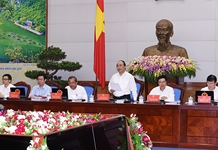 Thủ tướng Nguyễn Xuân Phúc chủ trì phiên họp Chính phủ thường kỳ tháng 4
