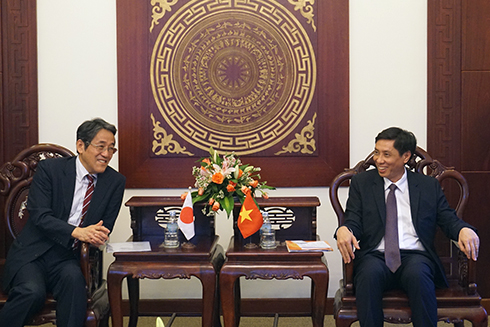 Chủ tịch UBND tỉnh Khánh Hòa tiếp Đại sứ Nhật Bản tại Việt Nam