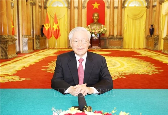 Thông điệp của Tổng Bí thư, Chủ tịch nước Nguyễn Phú Trọng gửi tới Phiên thảo luận chung Cấp cao của Đại hội đồng Liên hợp quốc Khóa 75