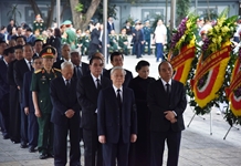 Tổ chức trọng thể Lễ tang đồng chí Đồng Sỹ Nguyễn