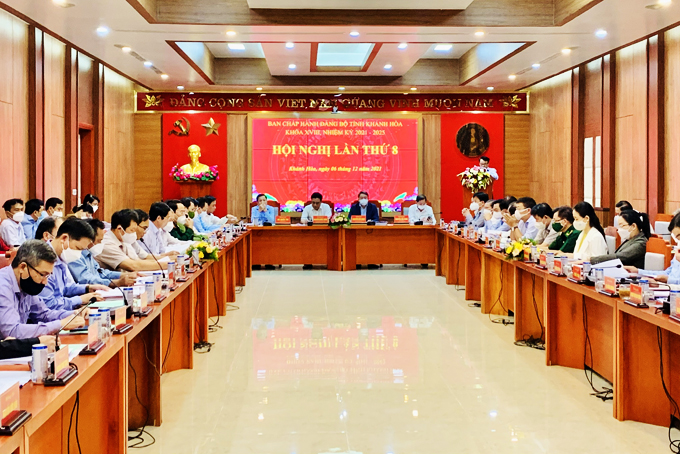 Hội nghị Tỉnh ủy Khánh Hòa lần thứ 8