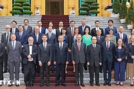  Chủ tịch nước Tô Lâm tiếp các Đại sứ và Đại biện của EU và các nước thành viên 