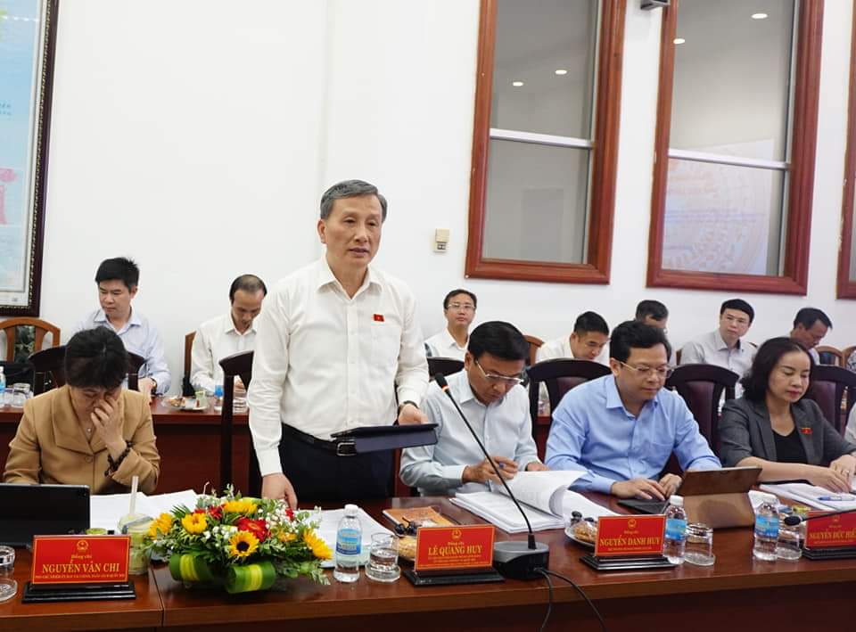 Đoàn giám sát của Quốc hội làm việc với UBND tỉnh Khánh Hòa