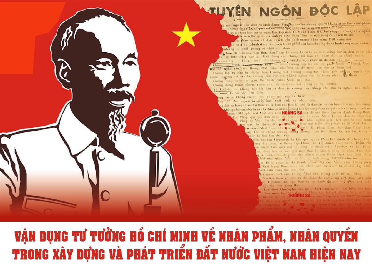 Vận dụng tư tưởng Hồ Chí Minh về nhân phẩm, nhân quyền trong xây dựng và phát triển đất nước Việt Nam hiện nay