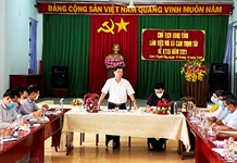 Lãnh đạo tỉnh Khánh Hòa làm việc với các địa phương