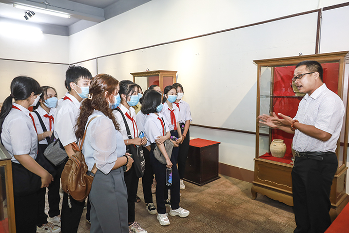 Thu hút học sinh đến với bảo tàng