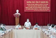 Thường trực Tỉnh ủy Khánh Hòa làm việc với Ban Thường vụ huyện ủy Vạn Ninh