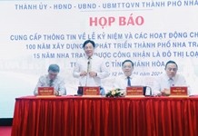 Họp báo về lễ kỷ niệm, các hoạt động chào mừng 100 năm xây dựng và phát triển TP. Nha Trang