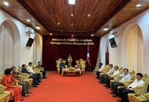 Đoàn đại biểu tỉnh Khánh Hòa chào xã giao lãnh đạo tỉnh Luang Prabang và Tổng lãnh sự Việt Nam tại Luang Prabang
