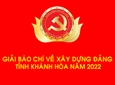 Giải báo chí về xây dựng Đảng tỉnh Khánh Hòa lần thứ II năm 2022