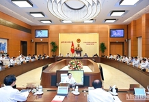 Phiên họp thứ 25 của Ủy ban Thường vụ Quốc hội khai mạc ngày 14/8