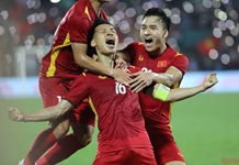 U23 Việt Nam chiếm ngôi đầu bảng A sau trận thắng tối thiểu U23 Myanmar