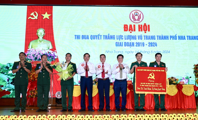 Đại hội thi đua Quyết thắng lực lượng vũ trang TP. Nha Trang giai đoạn 2019 - 2024 