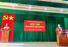 Bộ Chỉ huy Bộ đội Biên phòng tỉnh Khánh Hòa khai mạc Hội thi cán bộ giảng dạy chính trị năm 2023