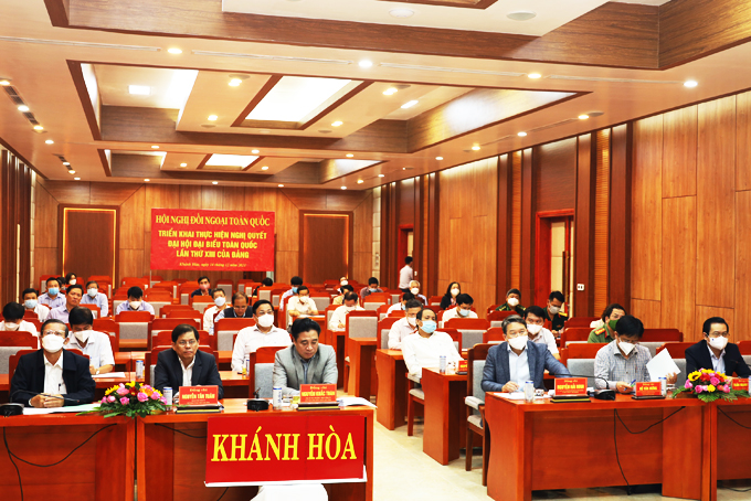 Hội nghị đối ngoại toàn quốc triển khai Nghị quyết Đại hội Đảng lần thứ XIII
