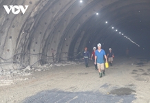 Thông hầm kỹ thuật cao tốc Nha Trang - Cam Lâm sớm hơn 3 tháng