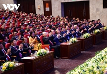 Toàn cảnh Lễ kỷ niệm 60 năm thiết lập quan hệ ngoại giao Việt Nam - Lào
