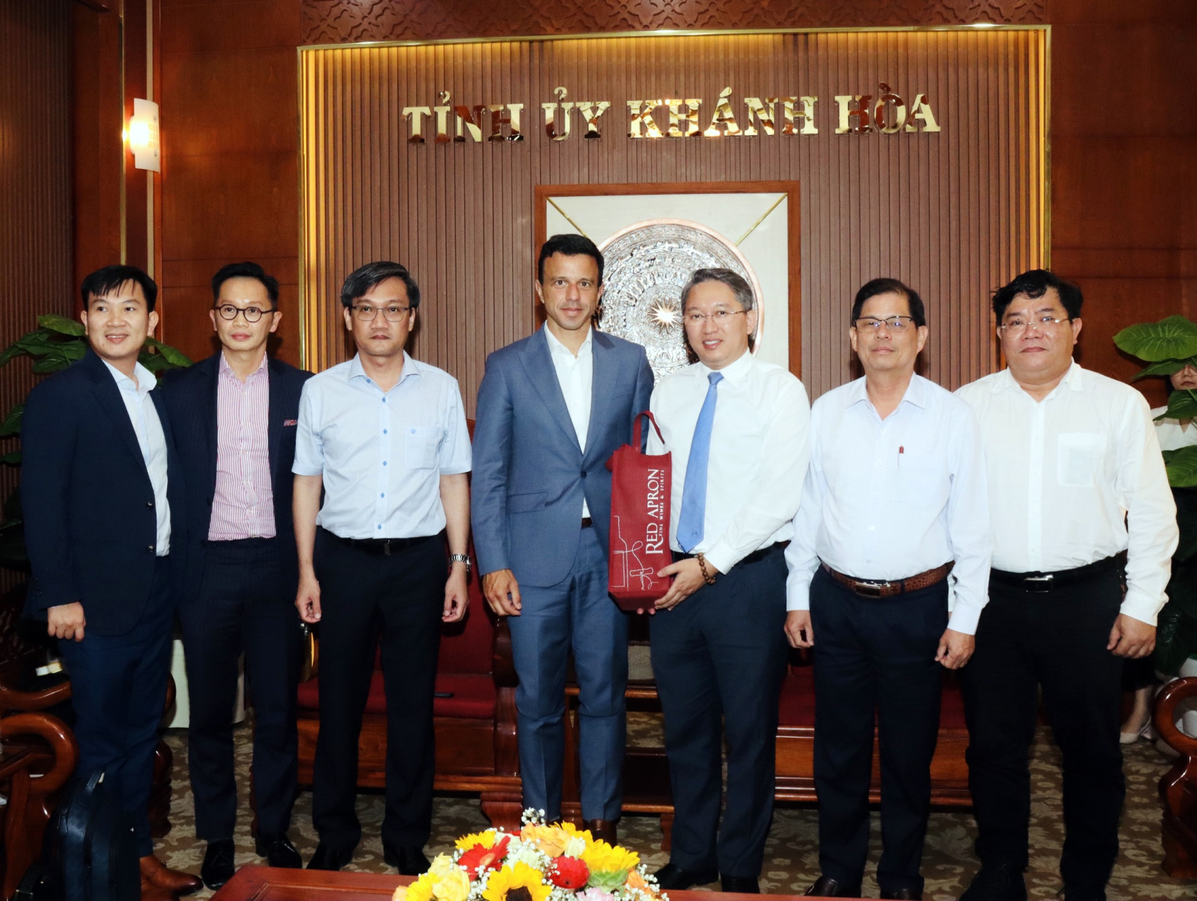 Bí thư Tỉnh ủy Nguyễn Hải Ninh tiếp lãnh đạoTập đoàn EDP Renewables