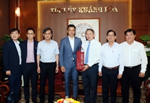 Bí thư Tỉnh ủy Nguyễn Hải Ninh tiếp lãnh đạoTập đoàn EDP Renewables