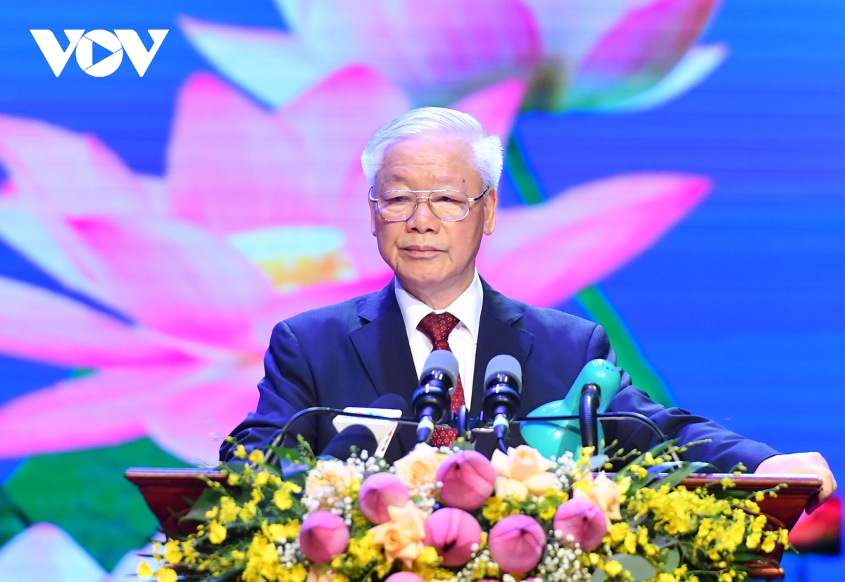           Toàn văn phát biểu của Tổng Bí thư tại Lễ kỷ niệm 60 năm quan hệ Việt-Lào      