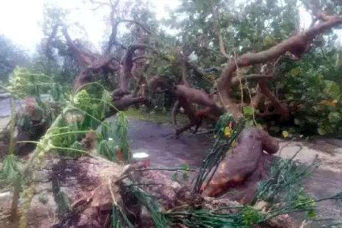 Bão số 9 gây nhiều thiệt hại trên các đảo ở Trường Sa