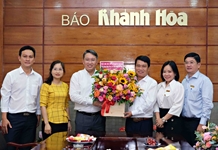 Bí thư Tỉnh ủy Nguyễn Hải Ninh thăm Báo Khánh Hòa, Đài Phát thanh và Truyền hình Khánh Hòa