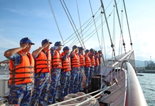Tàu buồm 286 - Lê Quý Đôn hoàn thành chuyến thăm, giao lưu với Hải quân Singapore