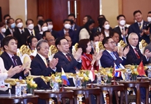  [Ảnh] Chủ tịch Quốc hội Vương Đình Huệ dự Lễ khai mạc AIPA-43 
