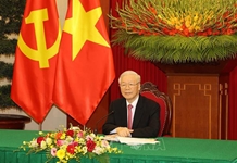         Tổng Bí thư Nguyễn Phú Trọng gửi Thông điệp tới Hội thảo quốc tế thường niên “Các chính đảng và một xã hội mới”    