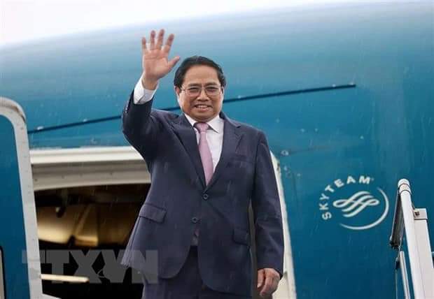 Thủ tướng Phạm Minh Chính tới Sao Paulo, bắt đầu chuyến thăm chính thức Brazil
