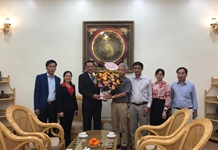 Ban Tuyên giáo Tỉnh ủy thăm các đơn vị y tế nhân ngày Thầy thuốc Việt Nam