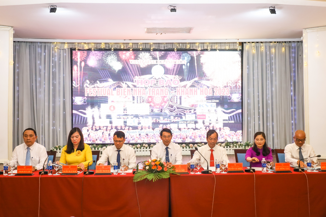 UBND tỉnh Khánh Hòa: ​​​​​​​Tổ chức họp báo giới thiệu chương trình Festival Biển 2023