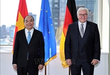         Chủ tịch nước Nguyễn Xuân Phúc tiếp Tổng thống Đức