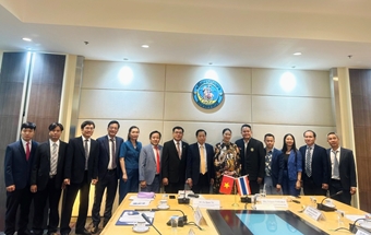 Phó Bí thư Tỉnh ủy Khánh Hòa Hà Quốc Trị thăm và làm việc với lãnh đạo thành phố Pattaya, Thái Lan