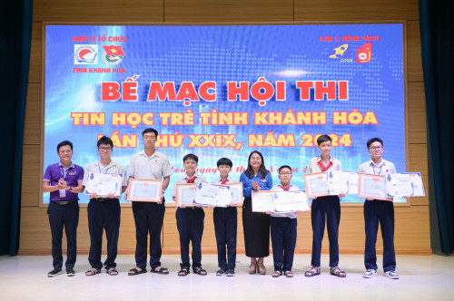 109 thí sinh tham gia hội thi Tin học trẻ tỉnh Khánh Hòa lần thứ XXIX