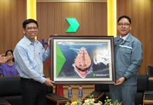Thứ trưởng Bộ Giao thông vận tải làm việc với Công ty TNHH Đóng tàu HD Hyundai Việt Nam