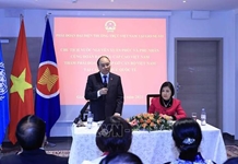 Chủ tịch nước gặp gỡ cán bộ Phái đoàn đại diện thường trực Việt Nam tại Geneva