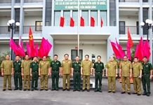 Tổng cục An ninh, Bộ An ninh Lào thăm, làm việc tại Bộ đội Biên phòng Khánh Hòa