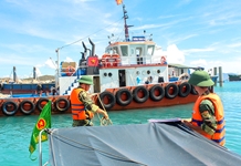 Bộ đội Biên phòng tỉnh: Giữ vững an toàn giao thông và làm tốt công tác cứu nạn trên biển
